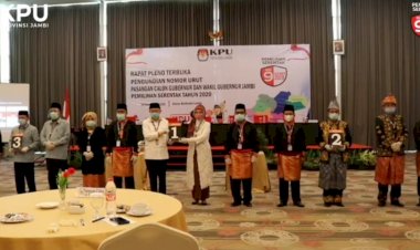Pasca Pengundian Nomor Urut, KPU Provinsi Jambi: Bisa Digunakan Keperluan Kampanye