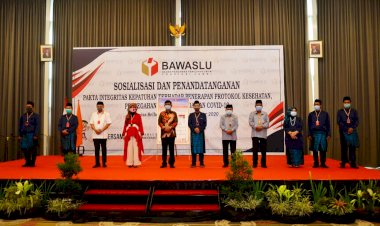 Bukan Hanya Tahapan Pilkada, Bawaslu Juga Awasi Ketat Penerapan Protokol Kesehatan oleh Paslon