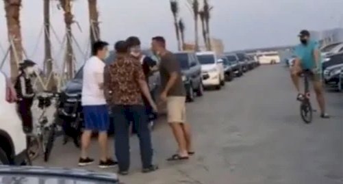 Viral! Video Pria Mengaku Polisi Menghujat dan Ludahi Pesepeda