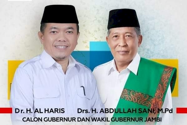 Ambil Posisi Pertama, Haris-Sani Daftar ke KPU Jum'at Pagi