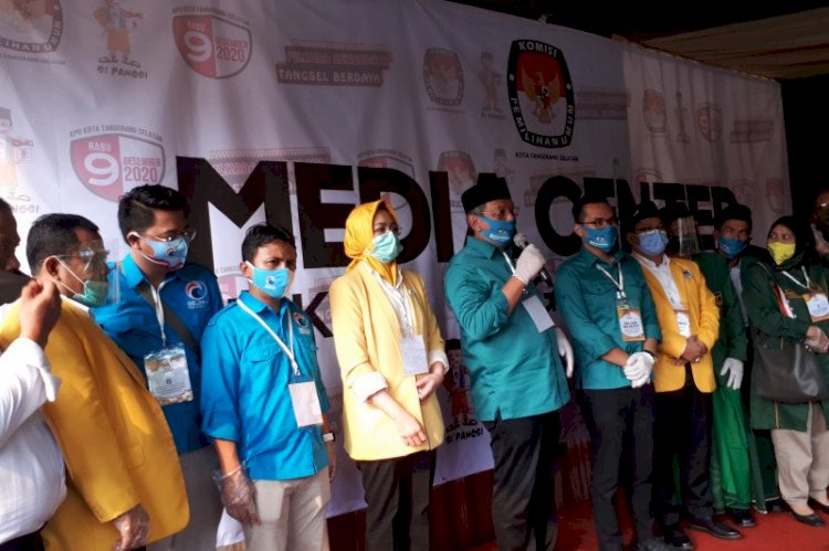 Dukung Penuh! Airin dampingi Benyamin-Pillar Daftar PIlkada Tangerang Selatan