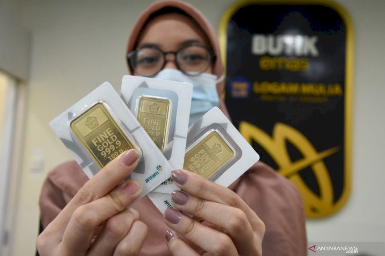 Horee! Naik Rp6.000, Harga Emas Antam Hari Ini Rp1.037.000/gram