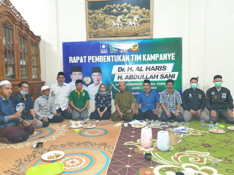 Di Tanjab Barat, Haris- Sani Tunjuk Nova Anggun Sari Menjadi Ketua Tim Pemenangan