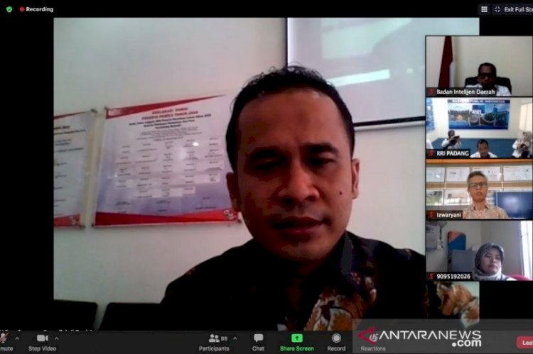 KPU Sumbar Yakinkan Masyarakat Sumbar Tak Khawatir datang ke TPS: Aman dan Protokol Kesehatan