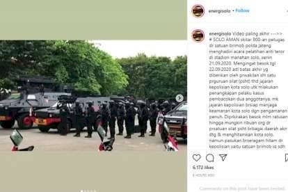 Nah Loh, Solo Dijaga 800 Pasukan Kopassus dan Brimob Dikerahkan?