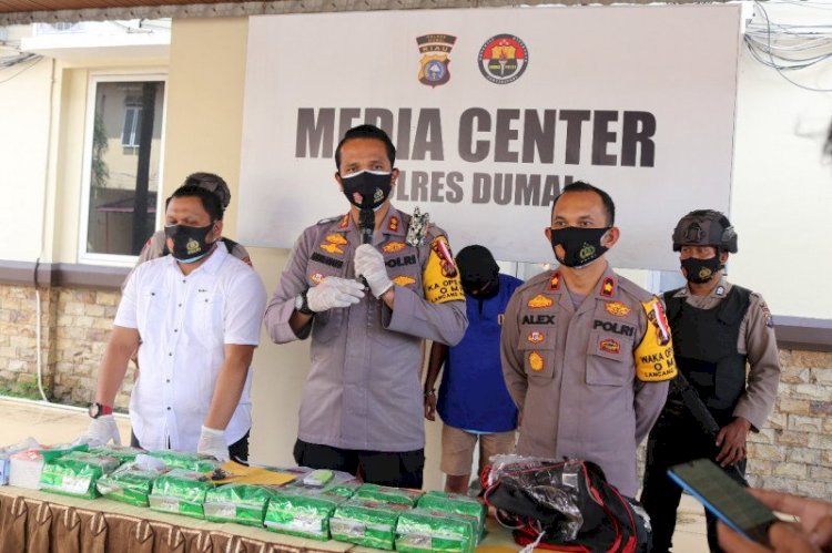 Wow 14 kg Sabu-sabu Dikendalikan dari Lapas Pekanbaru, Siapa Pemiliknya?