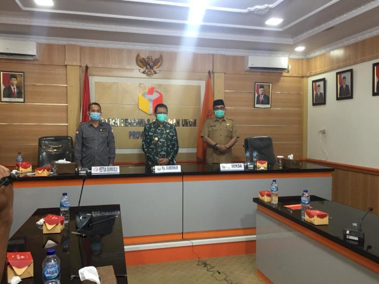 Kunjungi Bawaslu Provinsi, Ini yang Dilakukan Pj Gubernur Jambi