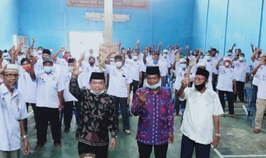 Lantik Tim Pemenangan di Tabir Serumpun, Al Haris Didampingi Nalim