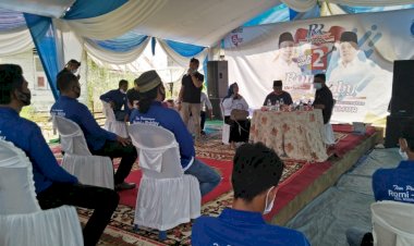 Lantik Tim Pemenangan di Kecamatan Sabak Timur, Romi Hariyanto: Ini Tanah Kelahiran Saya