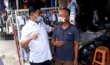 Blusukan di Pasar Tebing Tinggi, Ini Tanggapan Pedagang ke Syafril Nursal