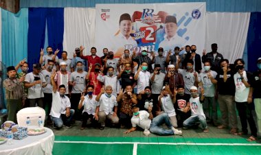 Lantik Tim di Kecamatan Nipah Panjang, Ini Pesan Paslon R2