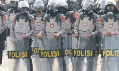 Ribuan Personel Polisi Siap Amankan Demonstrasi Setahun Jokowi-Ma'ruf
