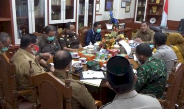 Bupati Bungo Pimpin Rakor Penanganan Covid-19