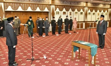 Ardy Daud Lantik Sudirman Sebagai Sekda Provinsi Jambi