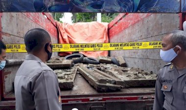 Ini Dia Pencuri relief di Makam Tionghoa yang Bikin Heboh Warga Kediri