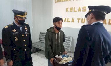 Selundupkan Sabu di Dalam Pempek ke Lapas, Pria di Tanjab Barat Ini Diamankan Polisi
