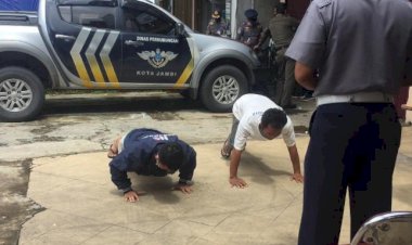 Razia Masker di Kota Jambi, Petugas Temukan Ini