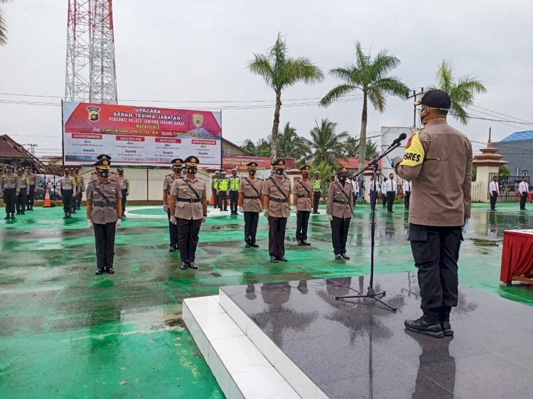 Dua Polisi Cantik Ini Ditunjuk Sebagai Kasat Lantas dan Kasat Narkoba di Polres Tanjab Barat