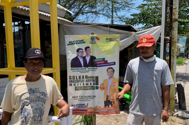 Bawaslu Surabaya Harus Adil Tertibkan APK paslon Pilkada, Golkar: Jangan Terlalu Kuat Melawan Arus Nanti Hanyut!