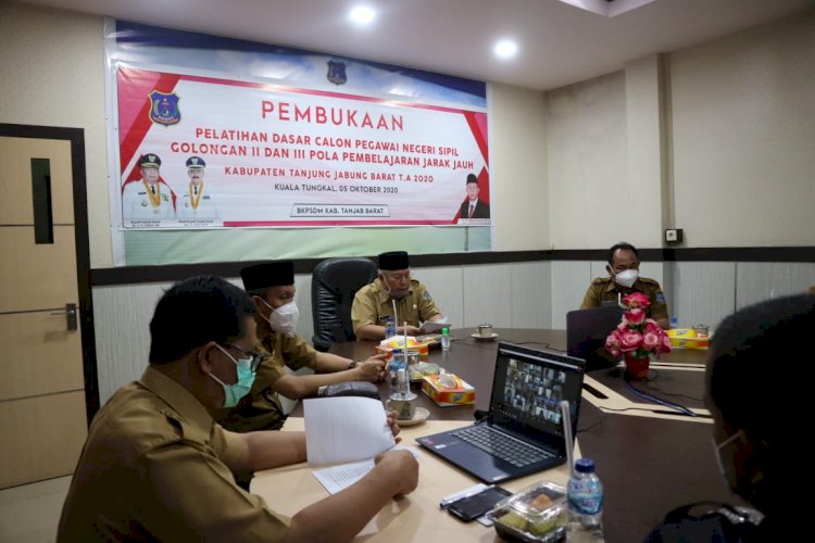 Latsar CPNS di Tanjab Barat Digelar dengan Distance Learning, Ini Penjelasannya