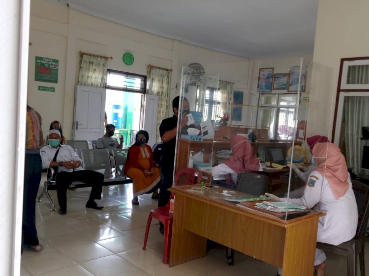 Satu Tenaga Kesehatannya Positif Corona, Puskesmas di Kualatungkal Ini Tetap Buka Pelayanan