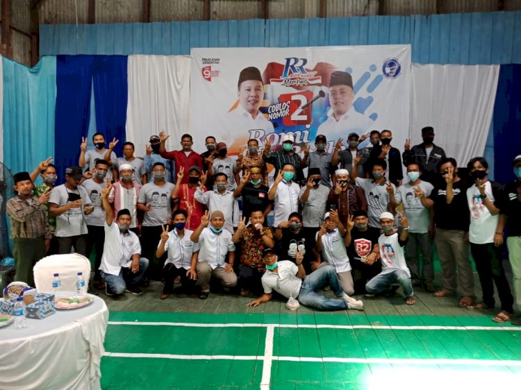 Lantik Tim di Kecamatan Nipah Panjang, Ini Pesan Paslon R2