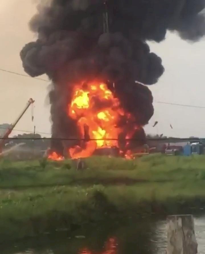 Sumur Minyak Milik Pertamina di Kumpeh Ulu Muarojambi Terbakar, Begini Kondisinya