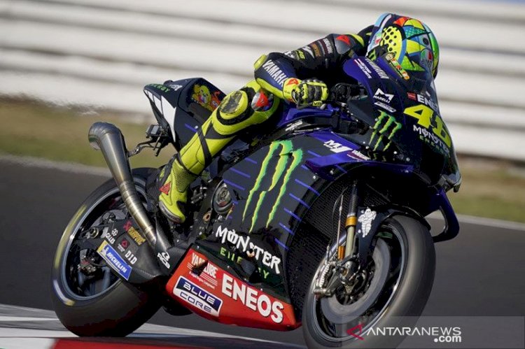 Gentar! Rossi akui Aragon Trek yang Sulit Ditaklukkan