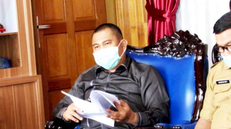 Bupati Bungo Pimpin Rapat Koordinasi Pembahasan Perbup 41 Tahun 2020 Penegakkan Disiplin Protokol Kesehatan