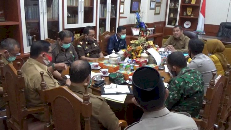 Bupati Bungo Pimpin Rakor Penanganan Covid-19