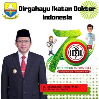 HUT IDI, Ardy Daud: Terima Kasih Atas Dedikasi Dokter Bagi Negeri