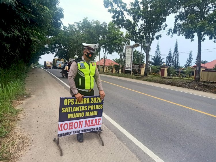 Hari Pertama Operasi Zebra di Muarojambi, Ini Sasaran Pelanggaran