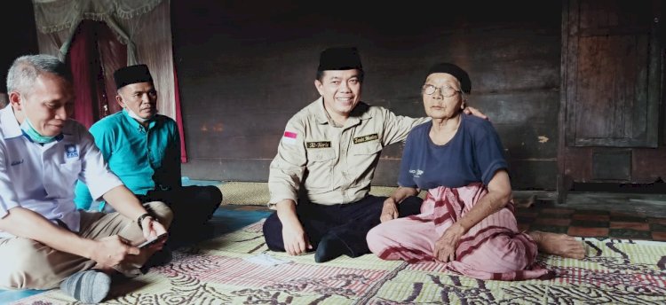 Al Haris Kunjungi Rumah Kelahiran Makalam, H Kamil dan Kolonel Abundjani di Batang Asai