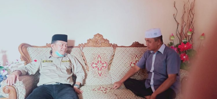 Momen Membahagiakan Al Haris Kunjungi Gurunya Semasa SMA di Penawar Kerinci