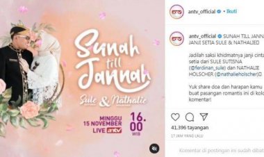 Sule dan Nathalie Menikah, Ini Dia Artis Pilihan yang Diundang