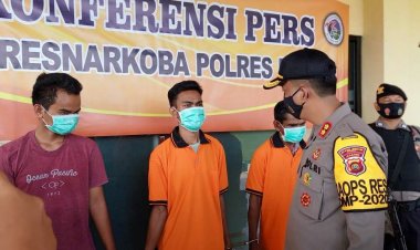 Begini Aksi Polisi Ringkus Kurir Sabu Aceh dan Warga Bungo