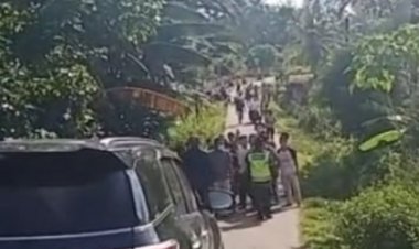 Cabup Mashuri Dihadang Sekelompok Orang Sambil Bawa Kayu di Tanah Tumbuh Bungo