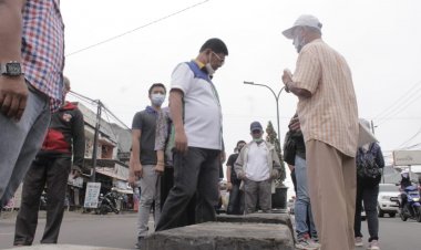 Jika Terpilih, Syafril Janji Akan Perbaiki Fasilitas di Pasar Tradisional