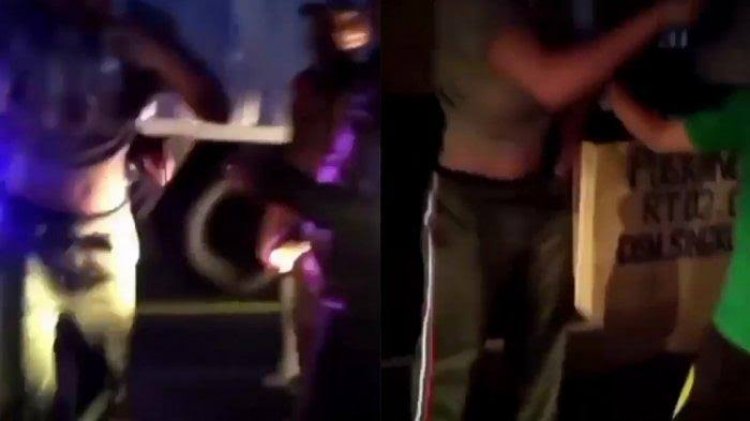 Viral! Anggota TNI di Sumedang Dikeroyok Sejumlah Orang Tak Dikenal