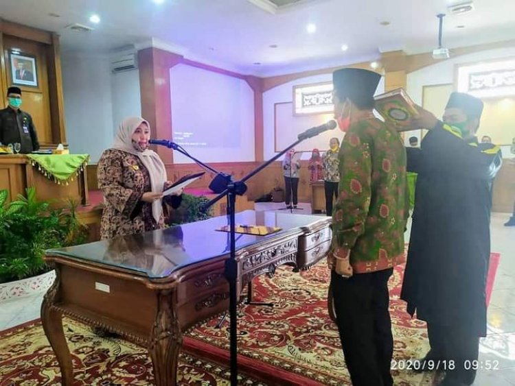 Jangning Resmi Dilantik Sebagai Penjabat Sekda Muarojambi