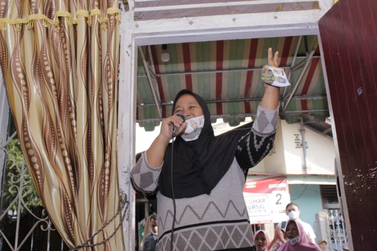 Silahturahmi Ke Majelis Taklim, Syafril Nursal Malah Dapat Dukungan Ibu-ibu