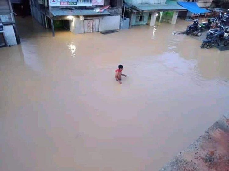 Banjir Rendam Rantau Duku Hingga Bedaro Bungo-Jambi