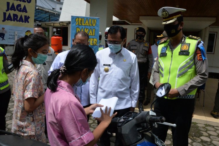 Tinjau Operasi Zebra, Ardy Daud Imbau Masyarakat Terapkan Protokol Kesehatan