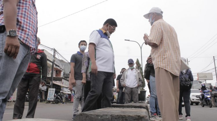 Jika Terpilih, Syafril Janji Akan Perbaiki Fasilitas di Pasar Tradisional