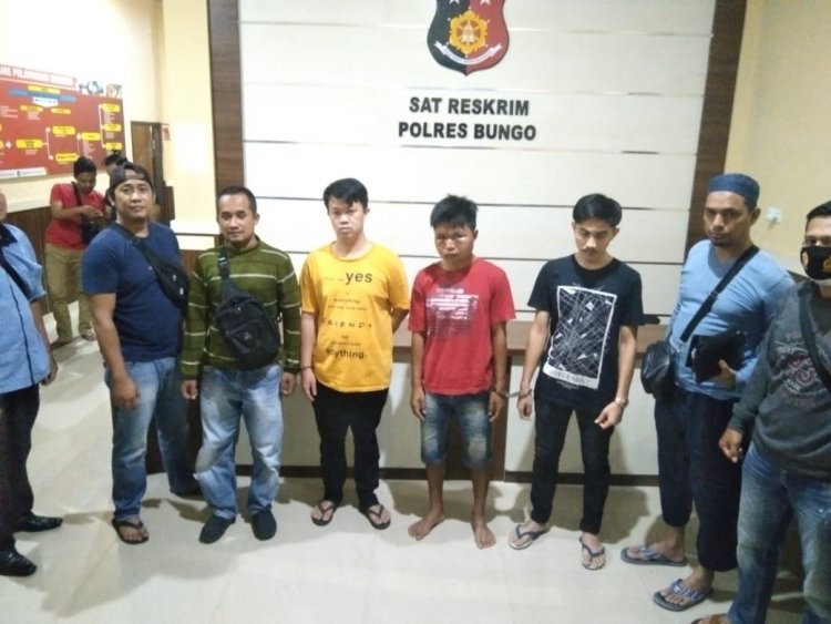 Ilham Dkk Tak Berkutik Saat Tim Spartan Bungo Meringkusnya Terkait Pembobolan SMPN 2