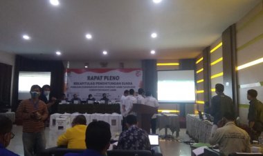 Pleno Rekapitulasi Suara Muarojambi Dijaga Ketat, Kecamatan Jaluko Dipending