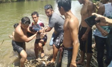 Nahas Remaja SMK di Bungo Tewas Tenggelam di Sungai Lubuk Kayu Aro