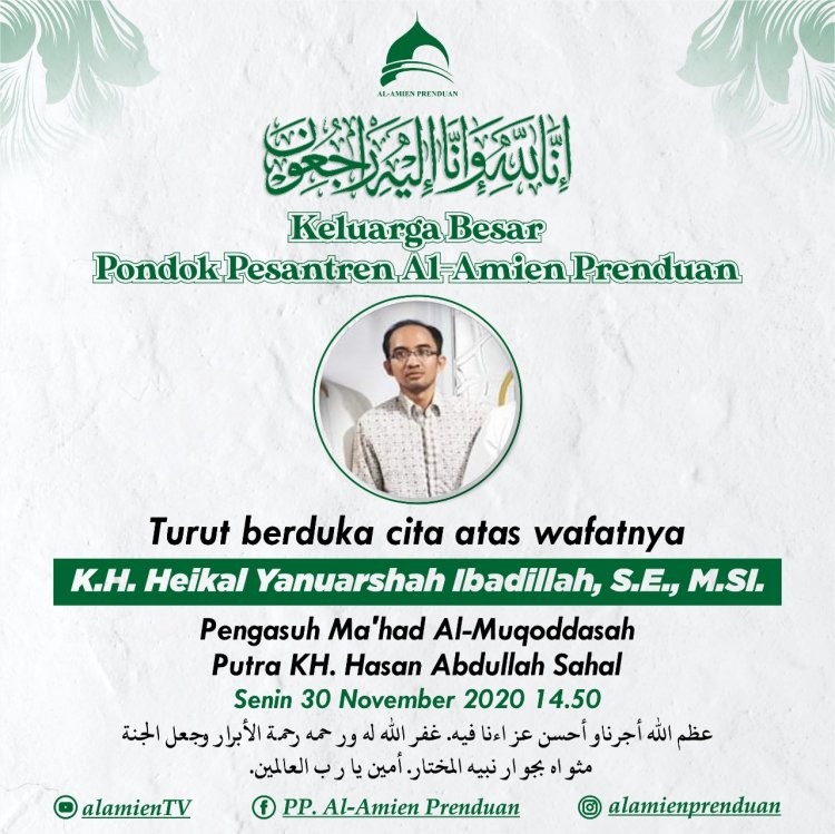 Putra Pendiri Pesantren Gontor Meninggal Dunia, Begini Kata Ustadz Yusuf Mansur