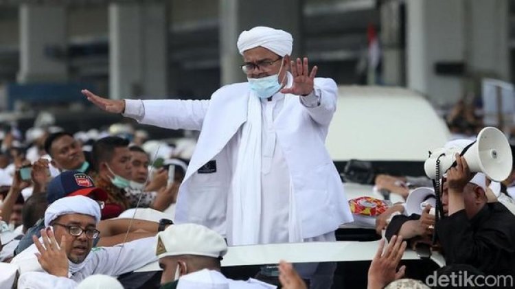 Habib Rizieq Ditetapkan Tersangka Kasus Kerumuman