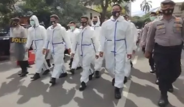 Habib Rizieq Tiba di Polda Metro Jaya Sabtu Pagi Ini, Begini Penampakannya